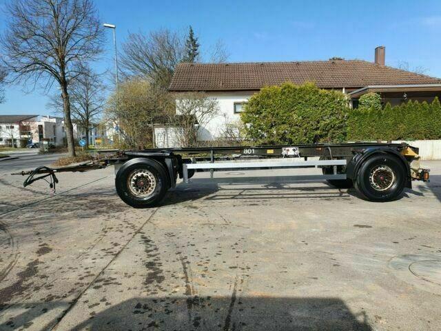 Schmitz Cargobull 4 x Lafette Standard elox/verzinkt TÜV NEU! - Container transporter/ Swap body trailer: picture 1 Schmitz Cargobull 4 x Lafette Standard elox/verzinkt TÜV NEU! - Container transporter/ Swap body trailer: picture 1