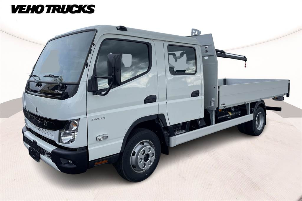 Fuso Canter 7C18D AMT UUSI! Palfinger PC1500 - Dropside/ Flatbed truck, Crane truck: picture 1 Fuso Canter 7C18D AMT UUSI! Palfinger PC1500 - Dropside/ Flatbed truck, Crane truck: picture 1