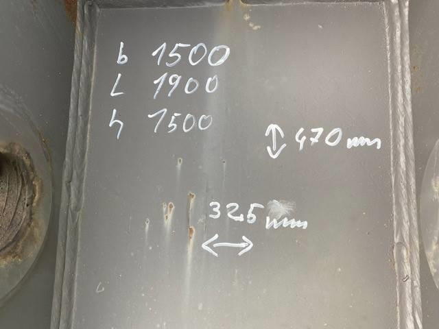 Seiler (99002533) 1.50 m Tieflöffel / bucket OQ 70/55 - Attachment for Construction machinery: picture 4 Seiler (99002533) 1.50 m Tieflöffel / bucket OQ 70/55 - Attachment for Construction machinery: picture 4