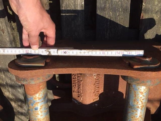 Lehnhoff (99000180) mech. SW Lehnhoff MS 08 - Quick coupler for Construction machinery: picture 4 Lehnhoff (99000180) mech. SW Lehnhoff MS 08 - Quick coupler for Construction machinery: picture 4