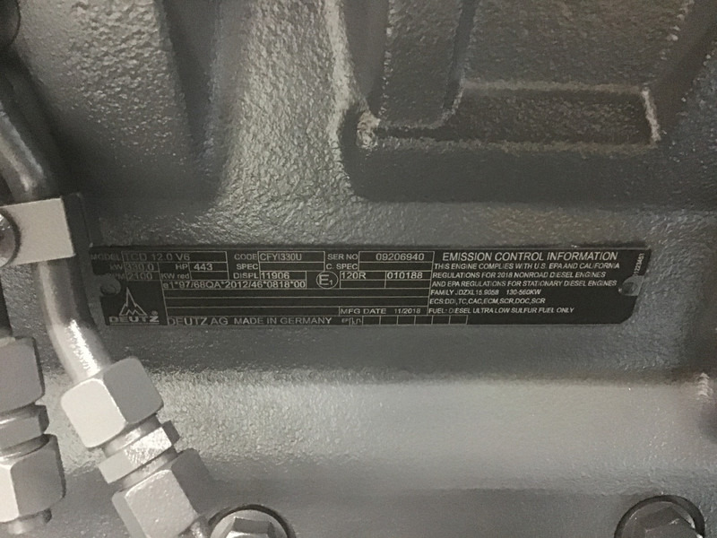 Deutz TCD12.0 V6 NEW - Construction machinery: picture 5 Deutz TCD12.0 V6 NEW - Construction machinery: picture 5