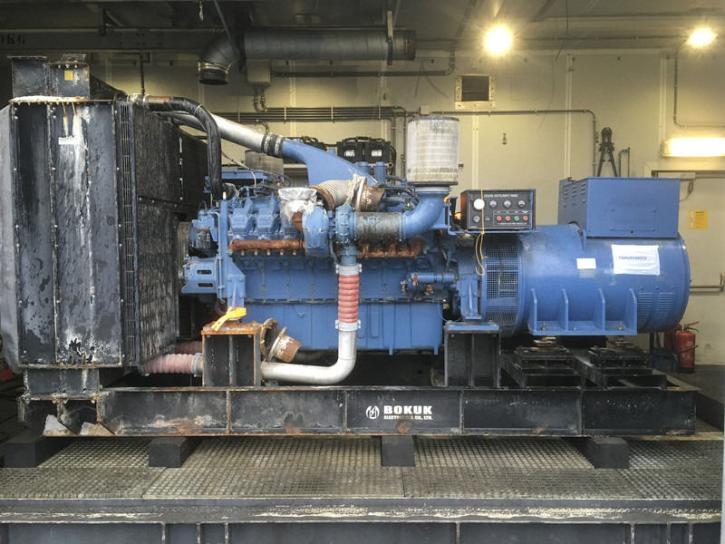 MTU 16V2000 GENERATOR 1250KVA USED - Generator set: picture 1 MTU 16V2000 GENERATOR 1250KVA USED - Generator set: picture 1