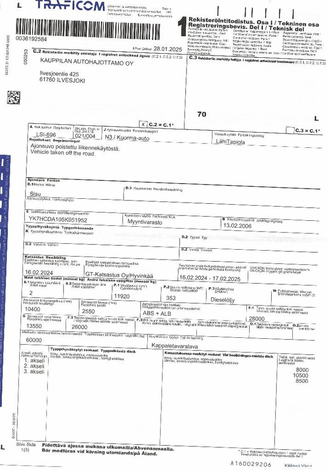 Leasing of Sisu E12  Sisu E12: picture 13