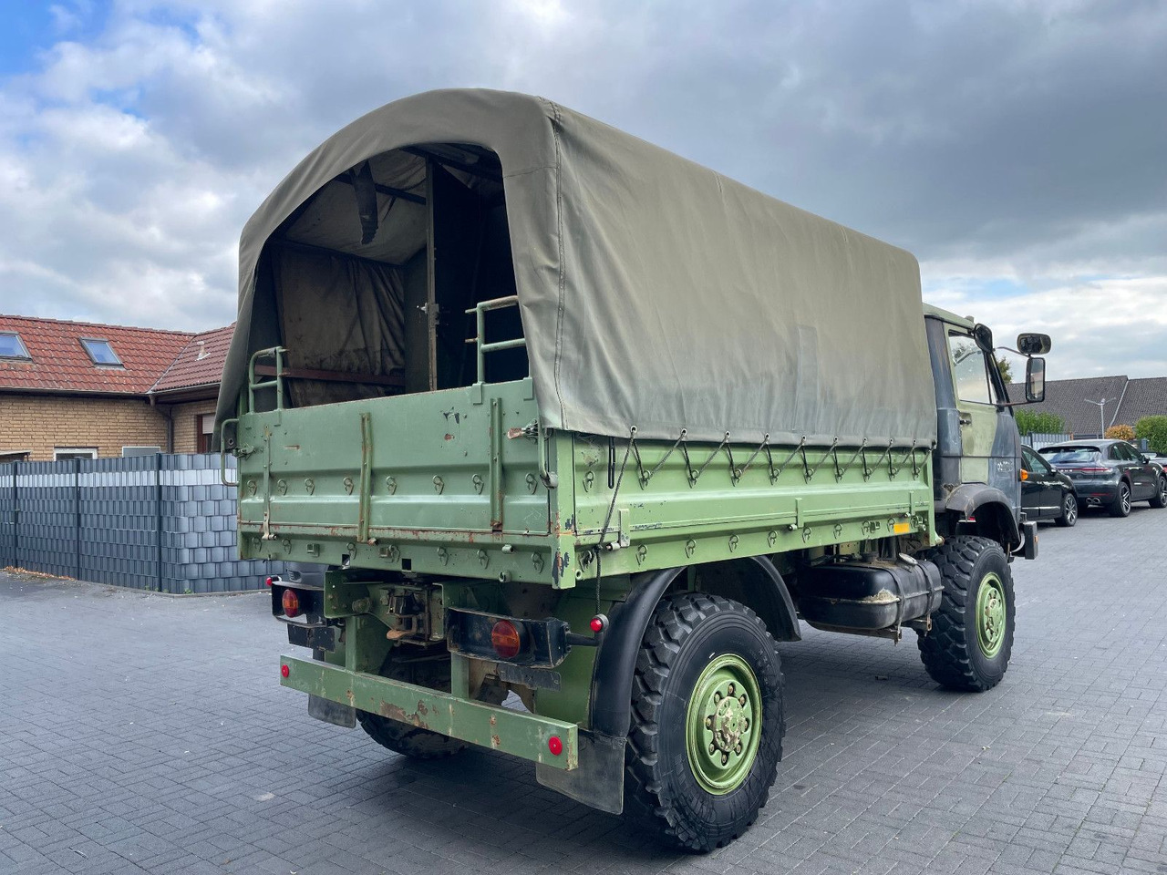 MAN 8.136 4X4 - Curtain side van: picture 4 MAN 8.136 4X4 - Curtain side van: picture 4