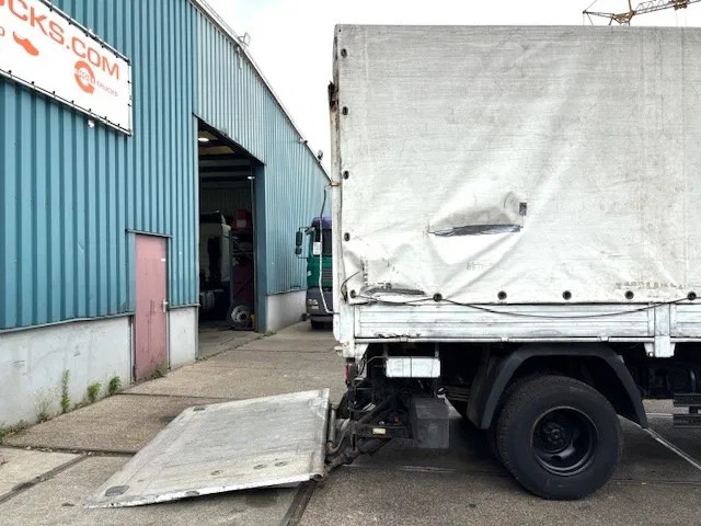 Curtain side truck Mercedes-Benz LK 914 (6-CILINDER) WITH TENT BOX (MANUAL GEARBOX / FULL STEEL SUSPENSION / LOADING PLATFORM): picture 12