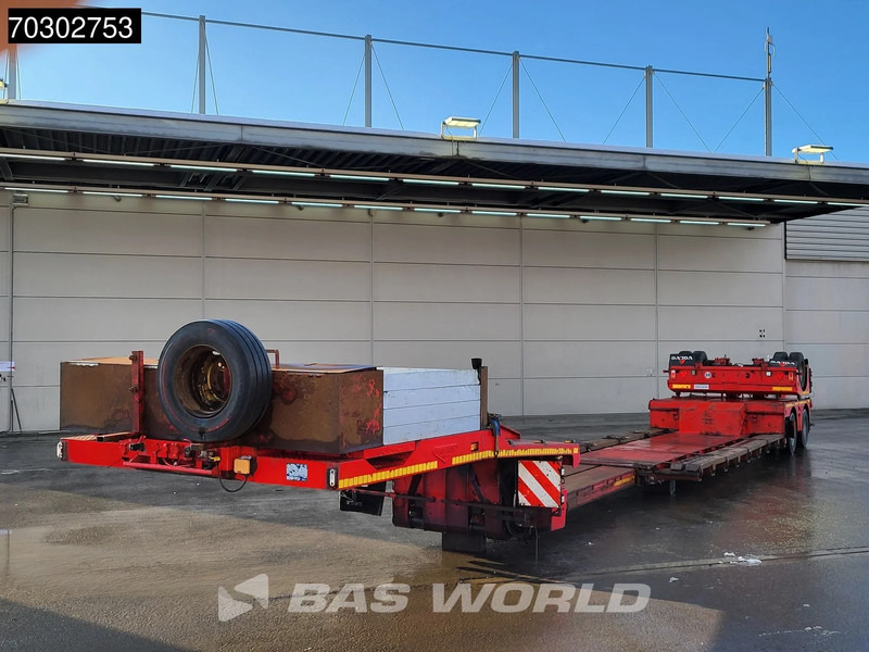 Broshuis 2ABD-38A 3 axles 3x Steering Axle Extendable - Low loader semi-trailer: picture 2 Broshuis 2ABD-38A 3 axles 3x Steering Axle Extendable - Low loader semi-trailer: picture 2