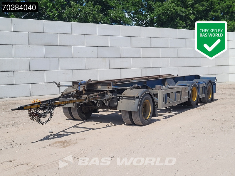 Bruns Lift + Lenkachse - Roll-off/ Skip trailer: picture 1 Bruns Lift + Lenkachse - Roll-off/ Skip trailer: picture 1