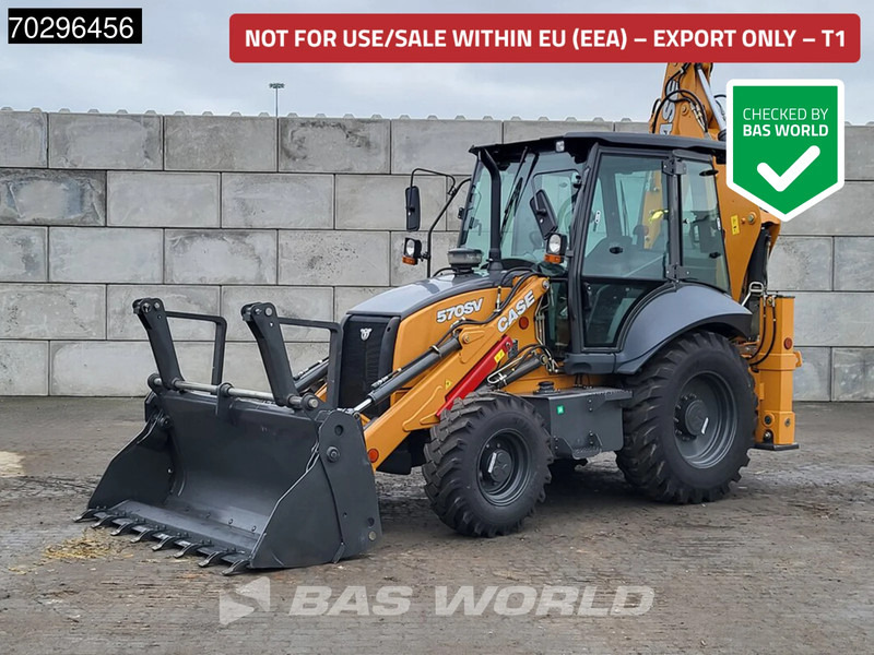 Case 570 SV 4WD - A/C - 4-1 Bucket - Telestick - HP - Backhoe loader: picture 1 Case 570 SV 4WD - A/C - 4-1 Bucket - Telestick - HP - Backhoe loader: picture 1