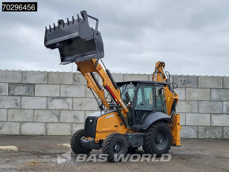 Case 570 SV 4WD - A/C - 4-1 Bucket - Telestick - HP - Backhoe loader: picture 5 Case 570 SV 4WD - A/C - 4-1 Bucket - Telestick - HP - Backhoe loader: picture 5