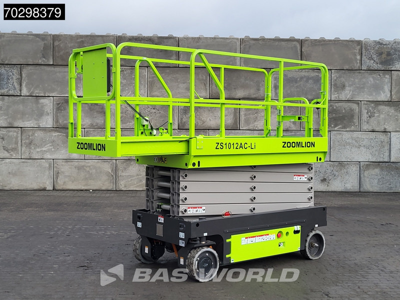 Zoomlion ZS1012AC-Li 10 M – Factory Warranty – CE-Certified - Construction machinery: picture 2 Zoomlion ZS1012AC-Li 10 M – Factory Warranty – CE-Certified - Construction machinery: picture 2