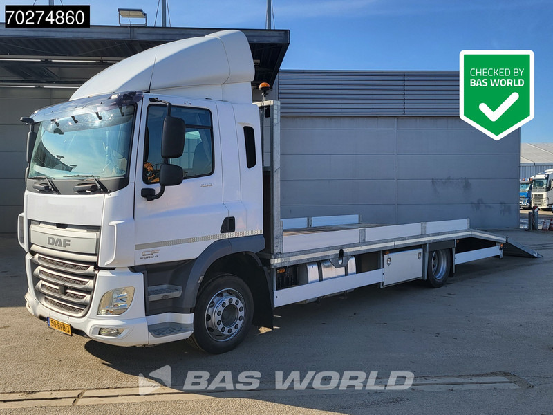 DAF CF 250 4X2 18tons NL-Truck Machine transporter Hydraulic ramps Euro 6 - Car transporter truck: picture 1 DAF CF 250 4X2 18tons NL-Truck Machine transporter Hydraulic ramps Euro 6 - Car transporter truck: picture 1
