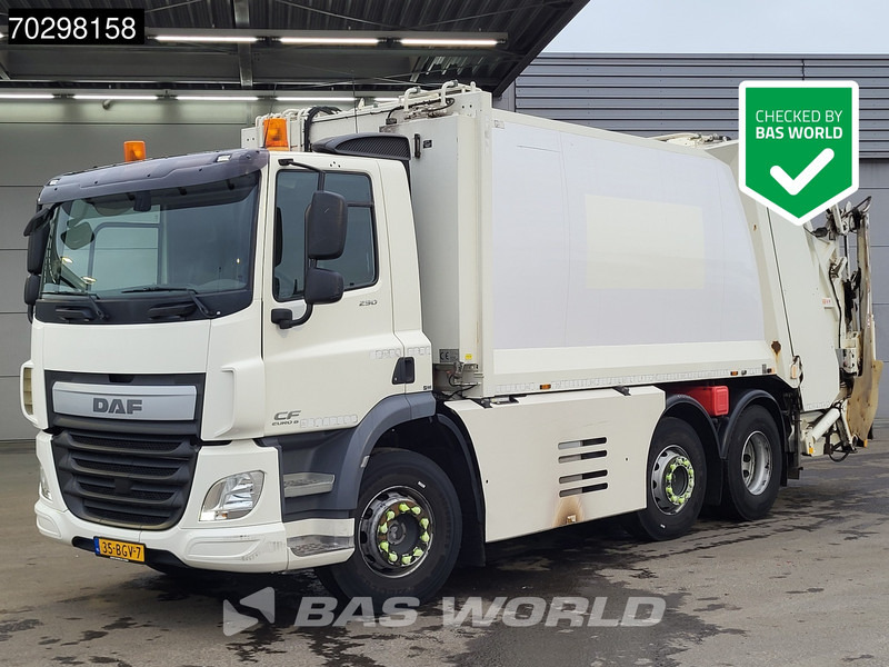 DAF CF 290 6X2 NL-Truck Haller Medim DEFECT superstructure Lift+Steering Axle ACC Euro 6 - Refuse truck: picture 1 DAF CF 290 6X2 NL-Truck Haller Medim DEFECT superstructure Lift+Steering Axle ACC Euro 6 - Refuse truck: picture 1