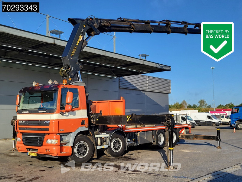 DAF CF85.460 8X4 NL-Truck Palfinger PK 85002 Crane Big-Axle Manual Euro 5 - Dropside/ Flatbed truck, Crane truck: picture 1 DAF CF85.460 8X4 NL-Truck Palfinger PK 85002 Crane Big-Axle Manual Euro 5 - Dropside/ Flatbed truck, Crane truck: picture 1