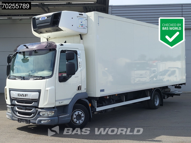 DAF LF 260 4X2 12tonner Carrier Supra 1150mt Bi-temp Ladebordwand ACC Euro 6 - Refrigerated truck: picture 1 DAF LF 260 4X2 12tonner Carrier Supra 1150mt Bi-temp Ladebordwand ACC Euro 6 - Refrigerated truck: picture 1