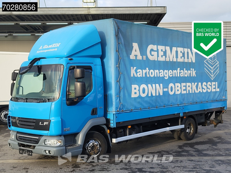 DAF LF45.160 4X2 7.5tonner Manual 1500kg Ladebordwand Euro 5 - Curtain side truck: picture 1 DAF LF45.160 4X2 7.5tonner Manual 1500kg Ladebordwand Euro 5 - Curtain side truck: picture 1