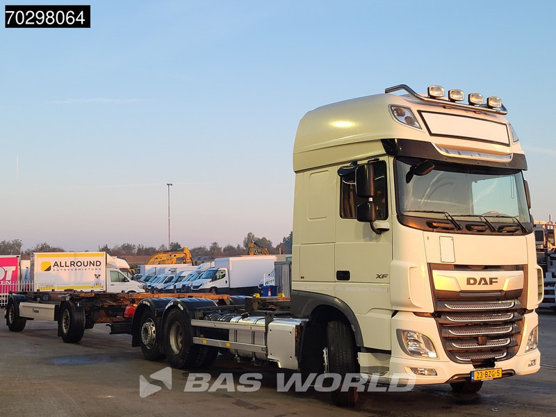 DAF XF 450 XF 6X2 NL-Truck Combi Retarder 2xTanks Lift-axle Standairco ACC Euro 6 - Container transporter/ Swap body truck: picture 3 DAF XF 450 XF 6X2 NL-Truck Combi Retarder 2xTanks Lift-axle Standairco ACC Euro 6 - Container transporter/ Swap body truck: picture 3