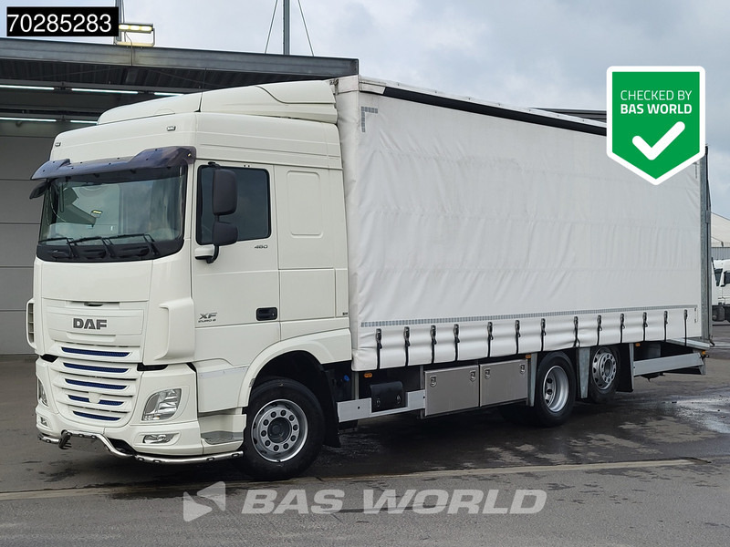 DAF XF 460 6X2 Machine Transporter hydraulic ramp Retarder Lift+Lenkasche Euro 6 - Car transporter truck: picture 3 DAF XF 460 6X2 Machine Transporter hydraulic ramp Retarder Lift+Lenkasche Euro 6 - Car transporter truck: picture 3