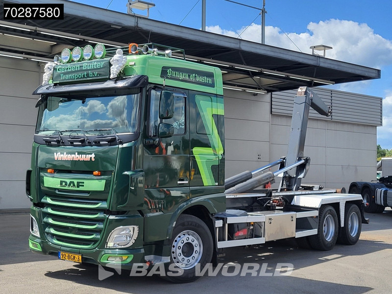 DAF XF 460 XF 6X2 NL-Truck VDL S-25-6400 Hooklift Liftaxle Manual Navi ACC Euro 6 - Hook lift truck: picture 3 DAF XF 460 XF 6X2 NL-Truck VDL S-25-6400 Hooklift Liftaxle Manual Navi ACC Euro 6 - Hook lift truck: picture 3