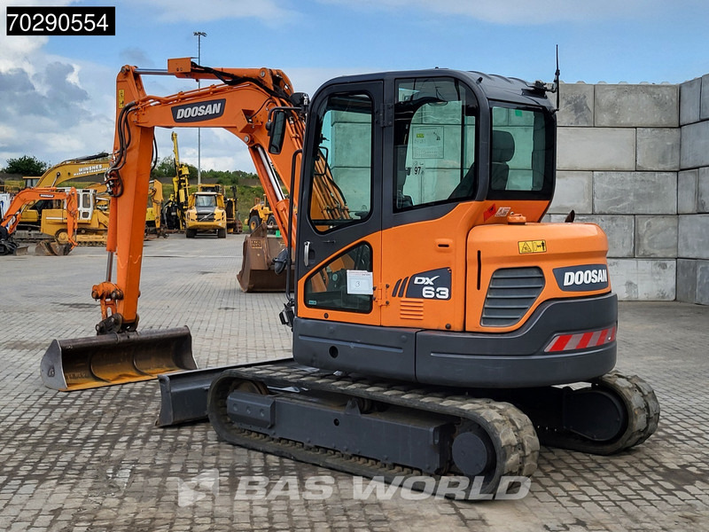 Doosan DX63-3 - Mini excavator: picture 5 Doosan DX63-3 - Mini excavator: picture 5