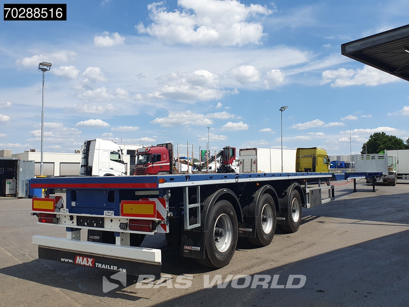 Faymonville MAX210-Z-3AA-13.60-22.5-2.54 3 axles 29M 2x extendable 3x steering axle twistlocks - Dropside/ Flatbed semi-trailer: picture 5 Faymonville MAX210-Z-3AA-13.60-22.5-2.54 3 axles 29M 2x extendable 3x steering axle twistlocks - Dropside/ Flatbed semi-trailer: picture 5