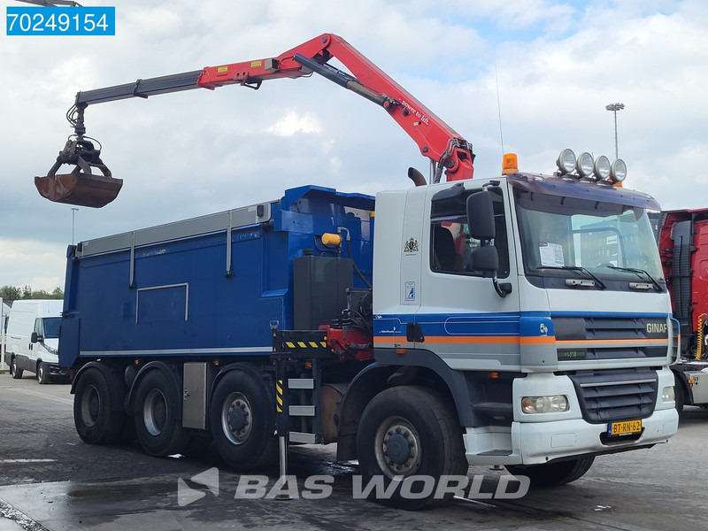 Ginaf X4243TS 8X4 NL-Truck HMF 1643-Z2 Kran Big-Axle Lift+Lenkachse Euro 5 - Tipper, Crane truck: picture 5 Ginaf X4243TS 8X4 NL-Truck HMF 1643-Z2 Kran Big-Axle Lift+Lenkachse Euro 5 - Tipper, Crane truck: picture 5
