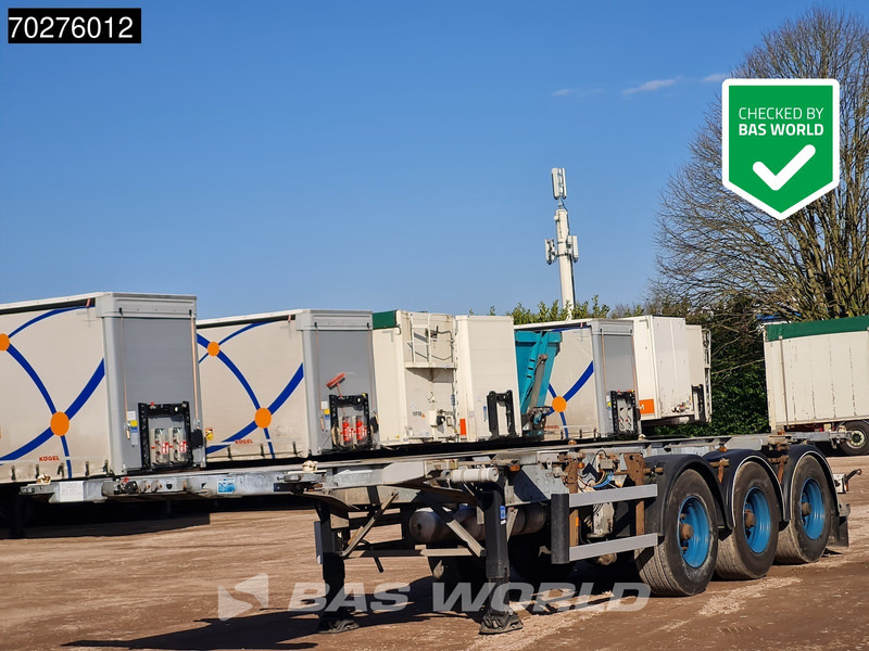 Groenewegen 30CC-14-27 Liftachse NL-Trailer 20ft. 30ft. - Container transporter/ Swap body semi-trailer: picture 1 Groenewegen 30CC-14-27 Liftachse NL-Trailer 20ft. 30ft. - Container transporter/ Swap body semi-trailer: picture 1