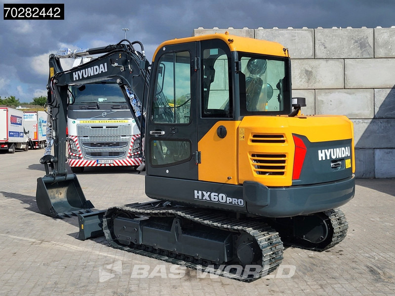 Hyundai HX60 PRON A/C - Mini excavator: picture 3 Hyundai HX60 PRON A/C - Mini excavator: picture 3