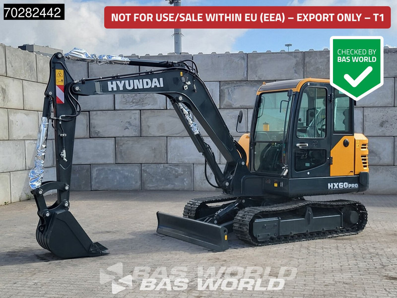 Hyundai HX60 PRON A/C - Mini excavator: picture 1 Hyundai HX60 PRON A/C - Mini excavator: picture 1