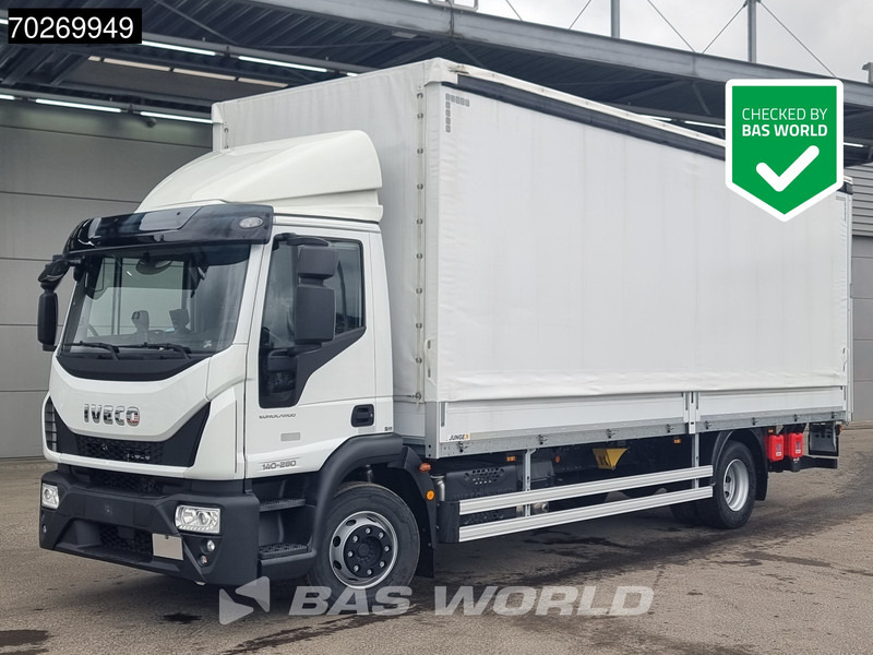 Iveco Eurocargo 140E280 4X2 2024 registration 14tonner Ladebordwand Automatic Euro 6 - Curtain side truck: picture 1 Iveco Eurocargo 140E280 4X2 2024 registration 14tonner Ladebordwand Automatic Euro 6 - Curtain side truck: picture 1