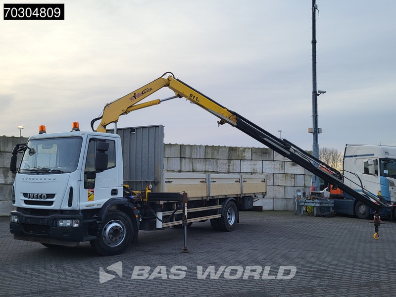 Iveco Eurocargo 160E220 4X2 HYVA V 911 3S Crane Kran Remote Manual Euro 4 - Dropside/ Flatbed truck, Crane truck: picture 3 Iveco Eurocargo 160E220 4X2 HYVA V 911 3S Crane Kran Remote Manual Euro 4 - Dropside/ Flatbed truck, Crane truck: picture 3