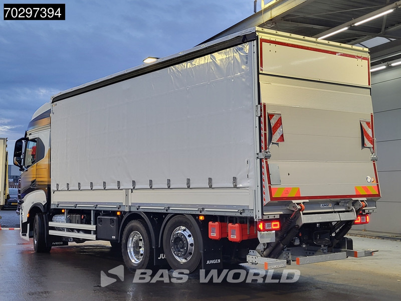 Iveco S-Way 500 6X2 NEW! 2000kg Ladebordwand Lift+steering Retarder Navi - Curtain side truck: picture 2 Iveco S-Way 500 6X2 NEW! 2000kg Ladebordwand Lift+steering Retarder Navi - Curtain side truck: picture 2