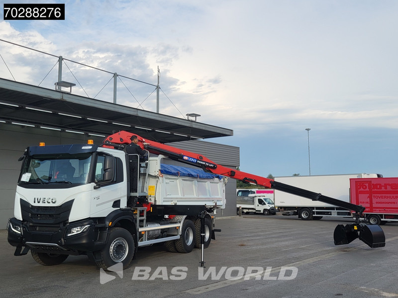 Iveco X-Way 480 6X4 NEW! HMF 2243Z-RCS Z-Crane kran 12m3 KH-Kipper Retarder Big-Axle - Tipper, Crane truck: picture 5 Iveco X-Way 480 6X4 NEW! HMF 2243Z-RCS Z-Crane kran 12m3 KH-Kipper Retarder Big-Axle - Tipper, Crane truck: picture 5