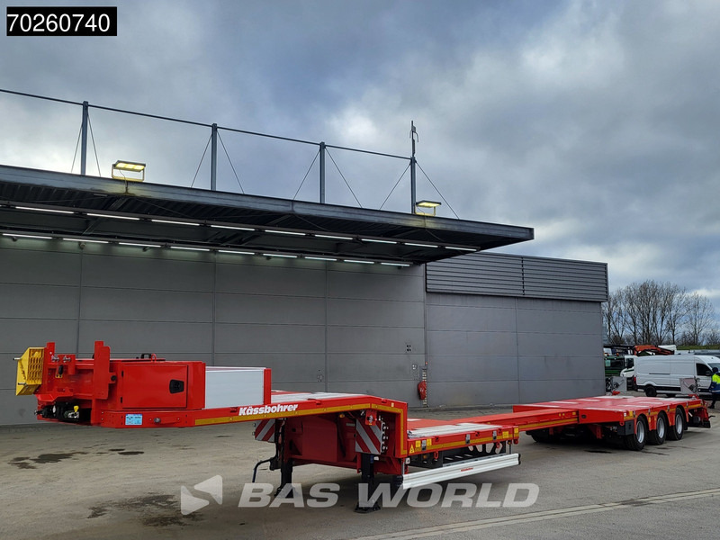 Kässbohrer LB3E Ausziehbar Bis:13,75m Lift+Lenkachse - Low loader semi-trailer: picture 2 Kässbohrer LB3E Ausziehbar Bis:13,75m Lift+Lenkachse - Low loader semi-trailer: picture 2