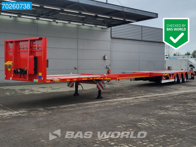 Kässbohrer LB3E NEU Mega Ausziehbar Lift+Lenkachse - Low loader semi-trailer: picture 1 Kässbohrer LB3E NEU Mega Ausziehbar Lift+Lenkachse - Low loader semi-trailer: picture 1