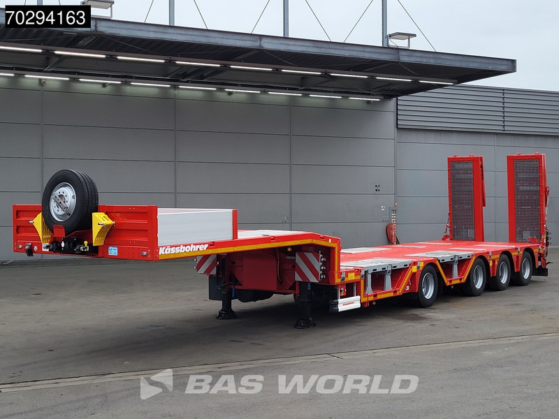 Kässbohrer LB4E 4 axles Hydr. Ramps 620cm-Extendable Lift+ 2x Steering Axle - Low loader semi-trailer: picture 3 Kässbohrer LB4E 4 axles Hydr. Ramps 620cm-Extendable Lift+ 2x Steering Axle - Low loader semi-trailer: picture 3