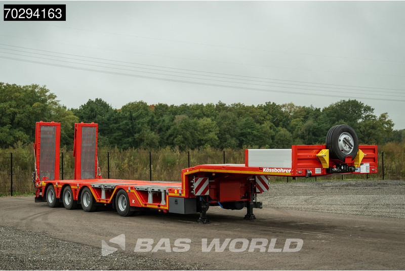 Kässbohrer LB4E 4 axles Hydr. Ramps 620cm-Extendable Lift+ 2x Steering Axle - Low loader semi-trailer: picture 3 Kässbohrer LB4E 4 axles Hydr. Ramps 620cm-Extendable Lift+ 2x Steering Axle - Low loader semi-trailer: picture 3