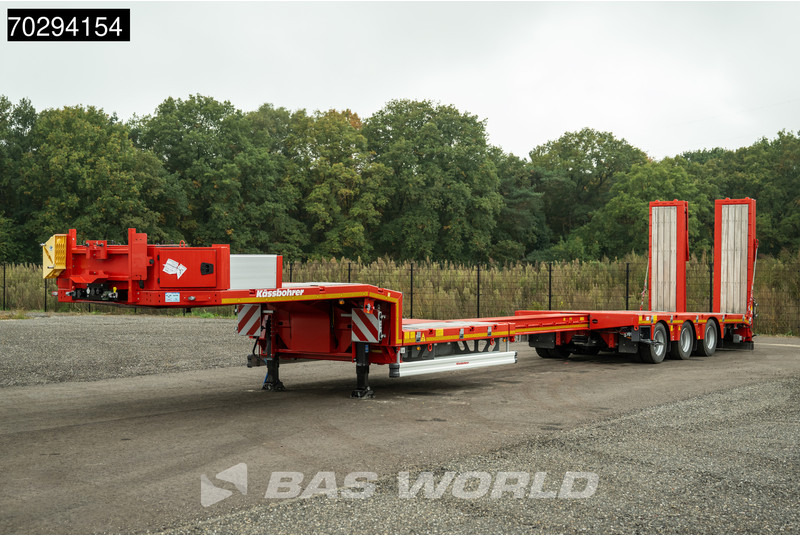 Kässbohrer NEW! Hydraulic Bed 450cm Extendable Lift+Steering Axle - Low loader semi-trailer: picture 2 Kässbohrer NEW! Hydraulic Bed 450cm Extendable Lift+Steering Axle - Low loader semi-trailer: picture 2