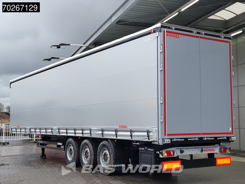 Kögel S24-1 3 axles HARDWOOD NEW SAF Liftachse Edscha - Curtainsider semi-trailer: picture 2 Kögel S24-1 3 axles HARDWOOD NEW SAF Liftachse Edscha - Curtainsider semi-trailer: picture 2