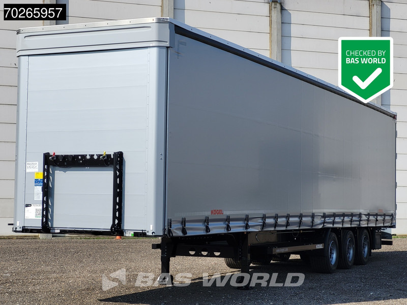 Kögel S24-1 MEGA Hubdach Liftachse Lifting Roof - Curtainsider semi-trailer: picture 1 Kögel S24-1 MEGA Hubdach Liftachse Lifting Roof - Curtainsider semi-trailer: picture 1