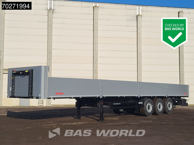 Kögel S24-1 NEW Liftachse Bordwände - Dropside/ Flatbed semi-trailer: picture 1 Kögel S24-1 NEW Liftachse Bordwände - Dropside/ Flatbed semi-trailer: picture 1