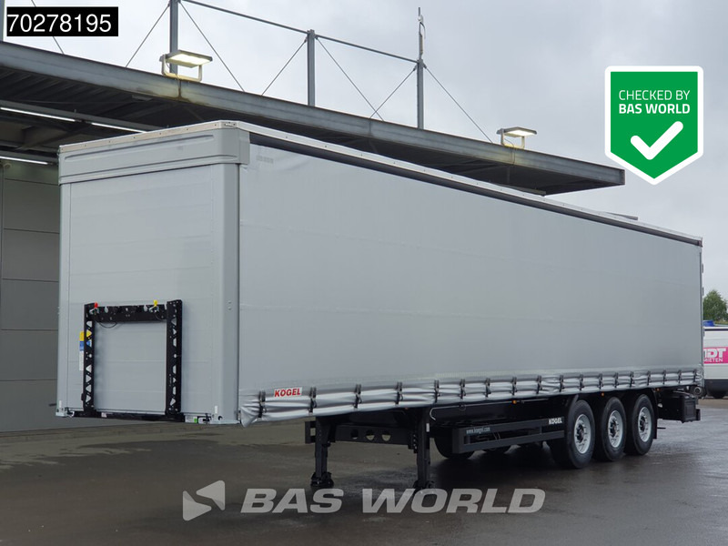 New Curtainsider semi-trailer Kögel S24-1 NEW! Liftachse Coil BPW: picture 1