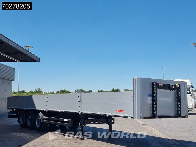 Kögel S24-1 OPEN Liftachse Bordwände - Dropside/ Flatbed semi-trailer: picture 3 Kögel S24-1 OPEN Liftachse Bordwände - Dropside/ Flatbed semi-trailer: picture 3