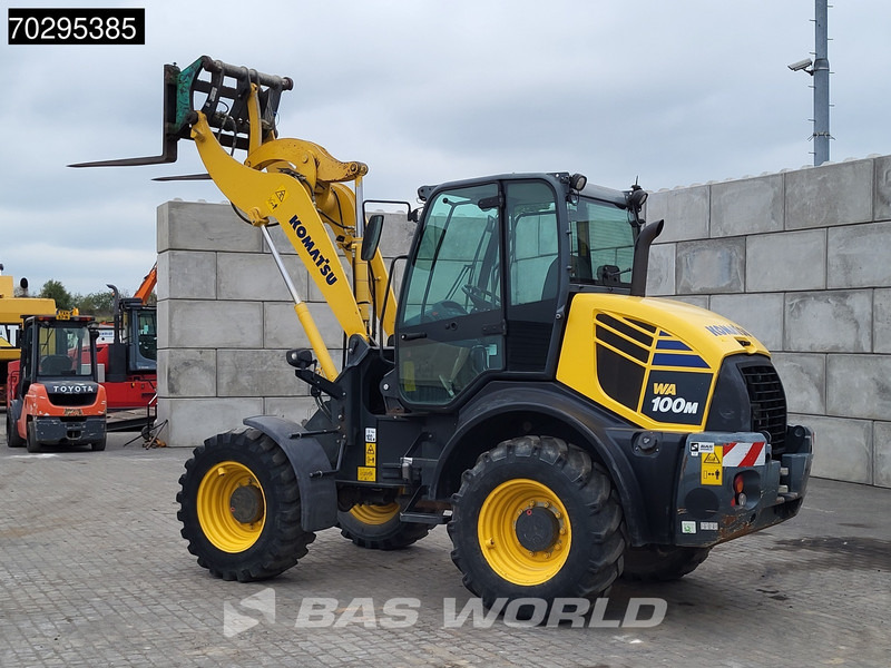 Wheel loader Komatsu WA100 M-7 BUCKET + FORKS: picture 6