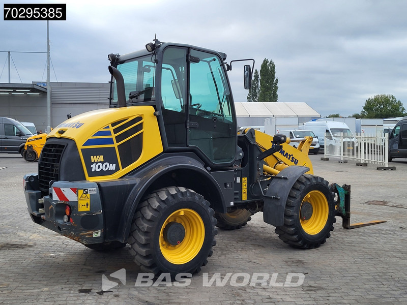 Wheel loader Komatsu WA100 M-7 BUCKET + FORKS: picture 8