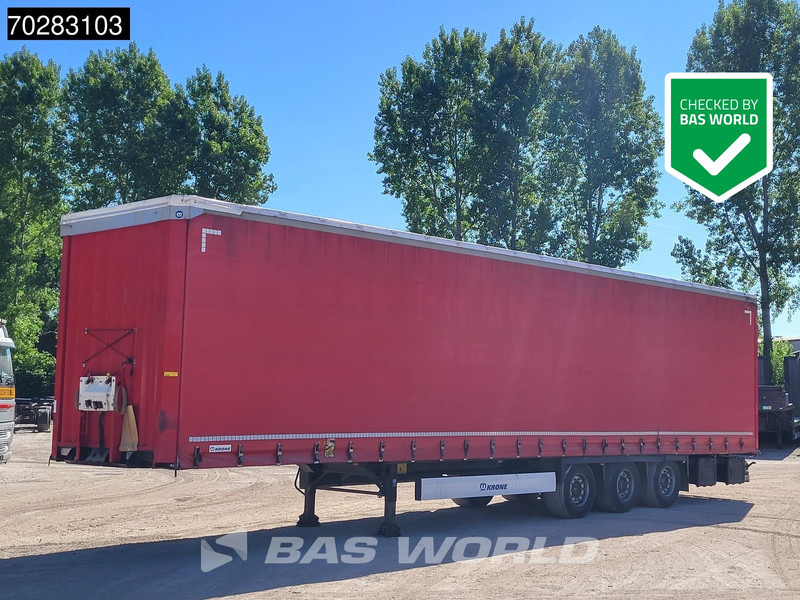 Krone SD 3 axles Liftachse Mega Hubdach - Curtainsider semi-trailer: picture 1 Krone SD 3 axles Liftachse Mega Hubdach - Curtainsider semi-trailer: picture 1