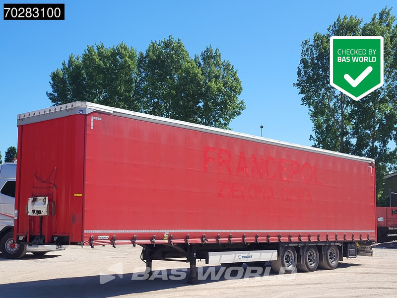 Krone SD 3 axles Liftachse Mega Hubdach - Curtainsider semi-trailer: picture 1 Krone SD 3 axles Liftachse Mega Hubdach - Curtainsider semi-trailer: picture 1