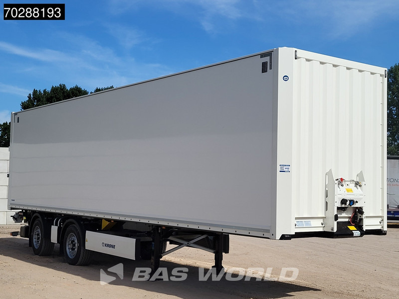 Krone SZ City NEW Lift+Lenkachse Tail Lift - Closed box semi-trailer: picture 3 Krone SZ City NEW Lift+Lenkachse Tail Lift - Closed box semi-trailer: picture 3