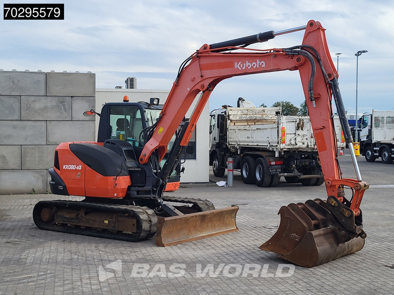 Mini excavator Kubota KX080-4a: picture 8