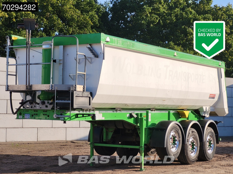 Langendorf SKS-HS 23/30 28m3 Liftachse - Tipper semi-trailer: picture 1 Langendorf SKS-HS 23/30 28m3 Liftachse - Tipper semi-trailer: picture 1