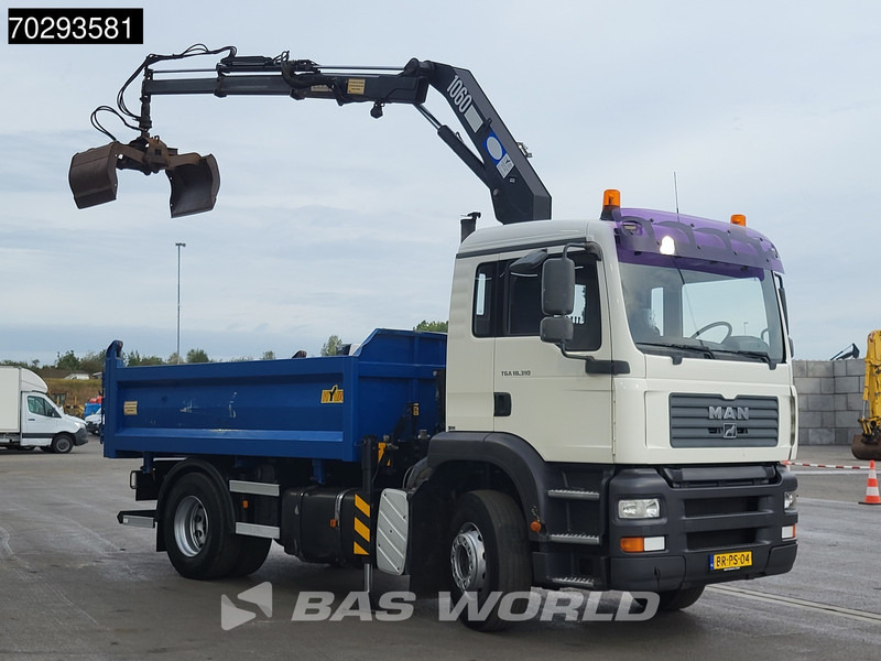 MAN TGA 18.310 TGA 4X2 NL-Truck HMF 1060 K2 Steelsuspension Euro 3 - Tipper, Crane truck: picture 3 MAN TGA 18.310 TGA 4X2 NL-Truck HMF 1060 K2 Steelsuspension Euro 3 - Tipper, Crane truck: picture 3